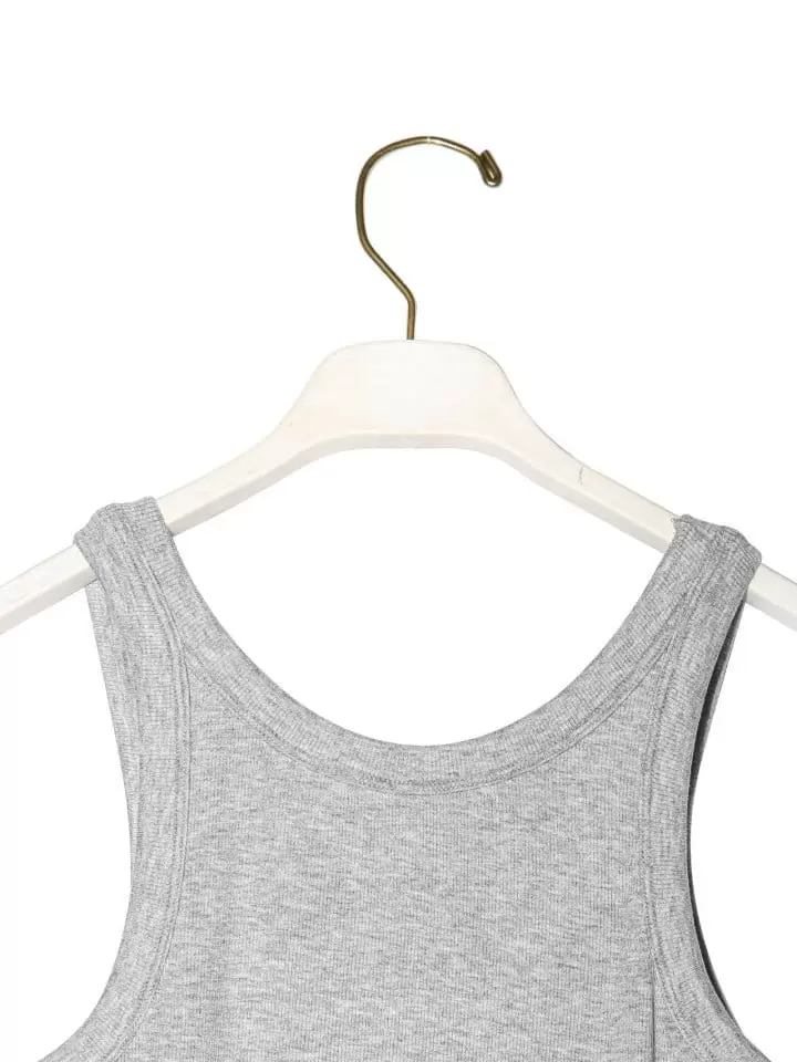 Paper Moon - Korean Women Fashion - #womensfashion - ribbed cropped tank sleeveless top - 9