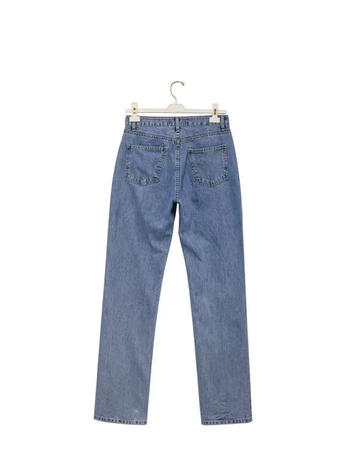 Paper Moon - Korean Women Fashion - #womensfashion - maxi length button fly boyfriend jeans - 9