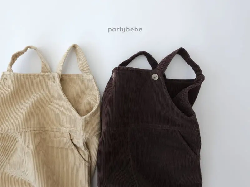 Party Kids - Korean Baby Fashion - #babyoutfit - Warm Overalls - 10
