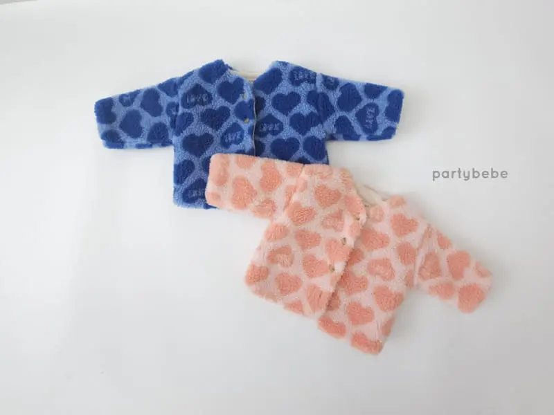 Party Kids - Korean Children Fashion - #Kfashion4kids - Heart P Jacket - 7
