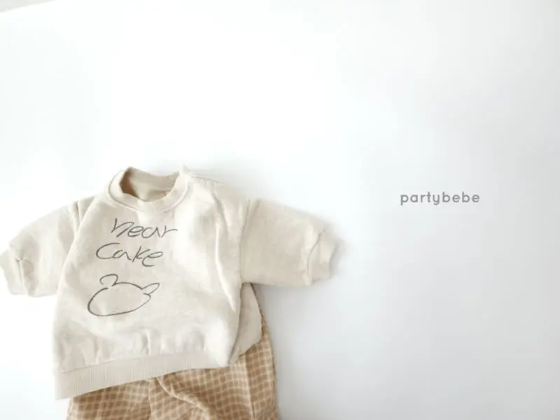 Party Kids - Korean Children Fashion - #childofig - Line Bear Sweatshirt - 5