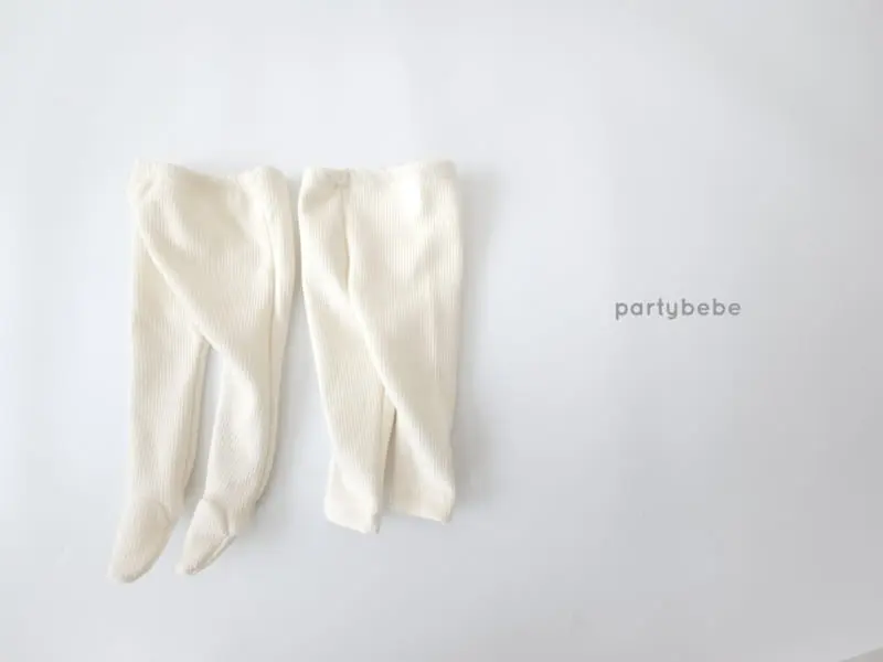 Party Kids - Korean Children Fashion - #designkidswear - Mono Foot Leggings - 2