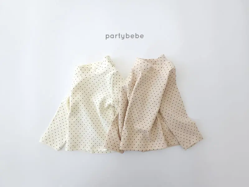 Party Kids - Korean Children Fashion - #discoveringself - Bebe Turtleneck Tee - 3