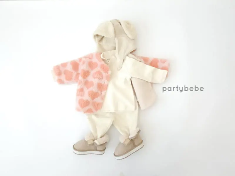 Party Kids - Korean Children Fashion - #fashionkids - Heart P Jacket - 3