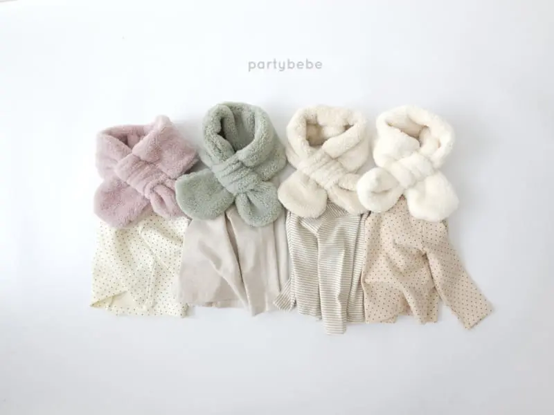Party Kids - Korean Children Fashion - #kidsshorts - Bebe Turtleneck Tee - 5