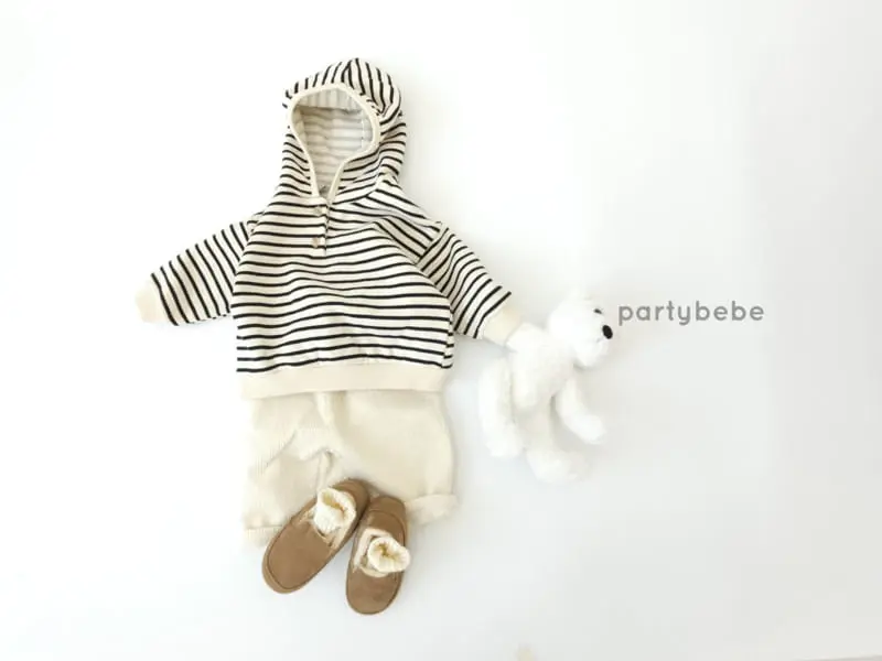 Party Kids - Korean Children Fashion - #kidsshorts - Tori Hoody Tee - 2