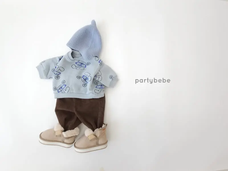 Party Kids - Korean Children Fashion - #kidzfashiontrend - Glassess Sweatshirt - 2