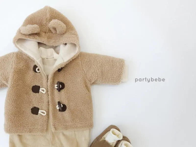 Party Kids - Korean Children Fashion - #kidzfashiontrend - Dduckboki Coat - 2