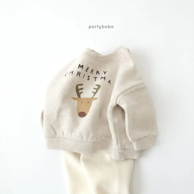 Party Kids - Korean Children Fashion - #littlefashionista - Rudolf Sweatshirt - 7