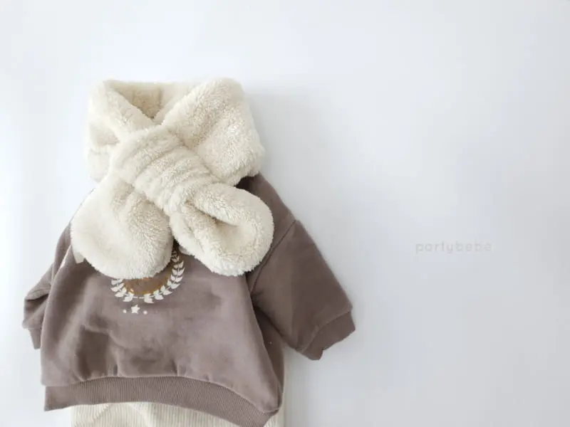 Party Kids - Korean Children Fashion - #minifashionista - P Muffler - 2