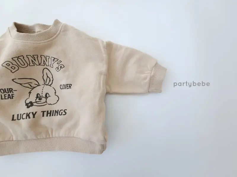 Party Kids - Korean Children Fashion - #minifashionista - Bunny Sweatshirt - 3