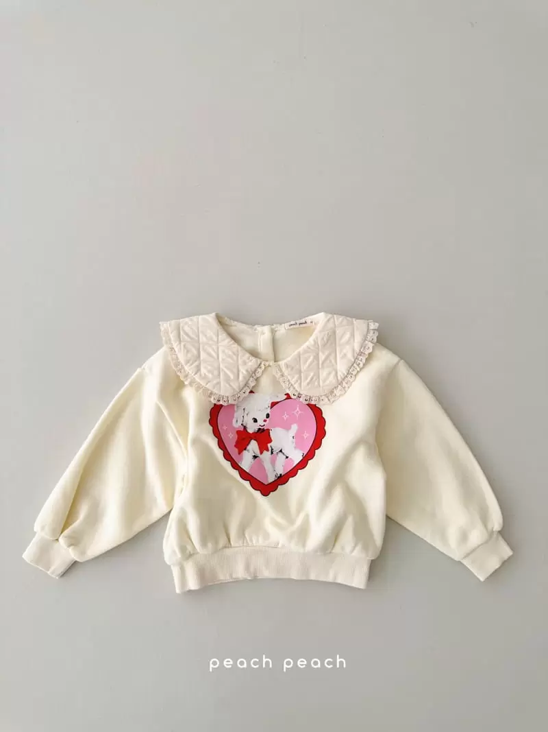 Peach Peach - Korean Children Fashion - #discoveringself - Gift Sweatshirt - 3