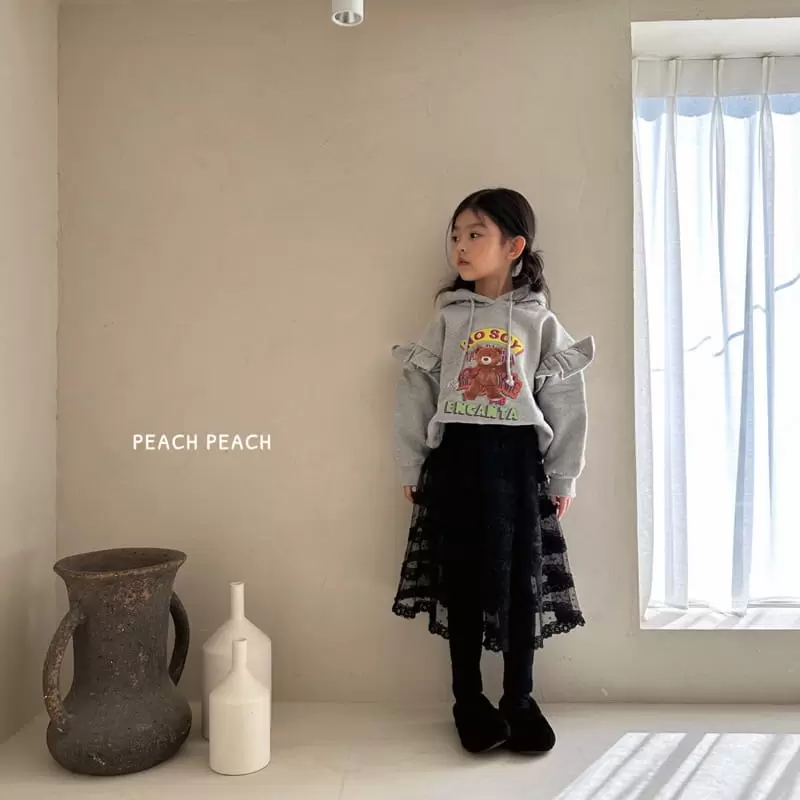 Peach Peach - Korean Children Fashion - #fashionkids - Jane Lace Skirt Leggings - 7