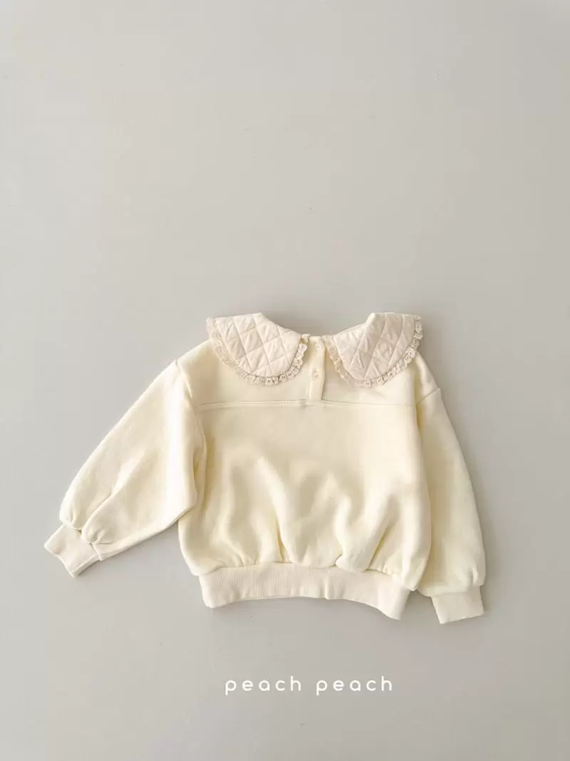 Peach Peach - Korean Children Fashion - #discoveringself - Gift Sweatshirt - 4