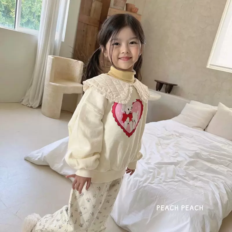 Peach Peach - Korean Children Fashion - #littlefashionista - Gift Sweatshirt - 9