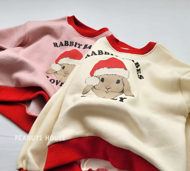 Peanuts - Korean Children Fashion - #childrensboutique - Rabbit Santa Tee - 5
