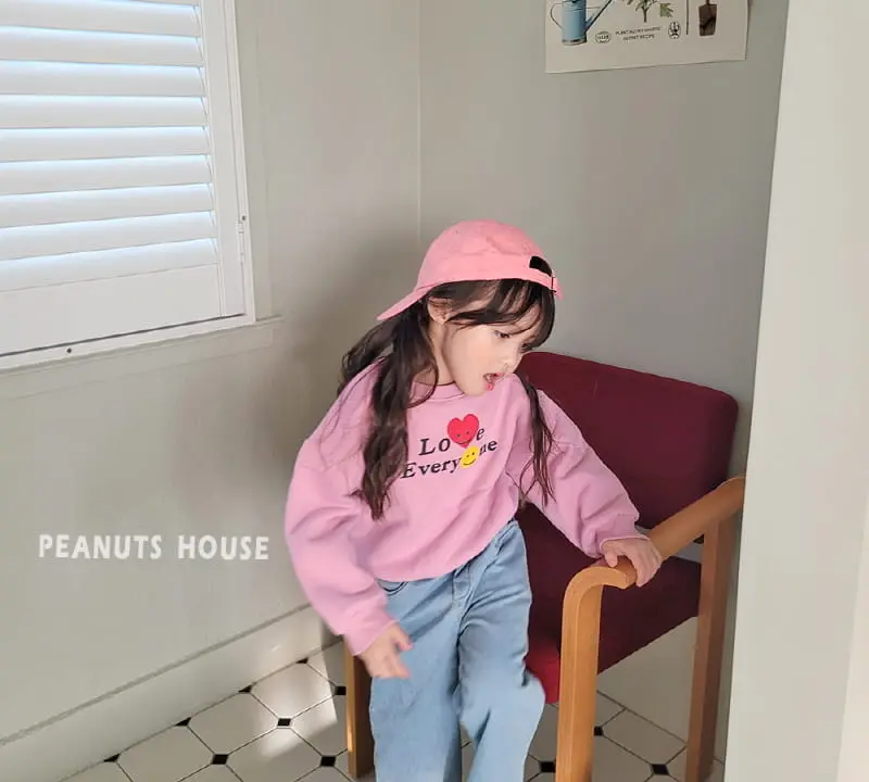 Peanuts - Korean Children Fashion - #designkidswear - Heart Sweatshirt - 2