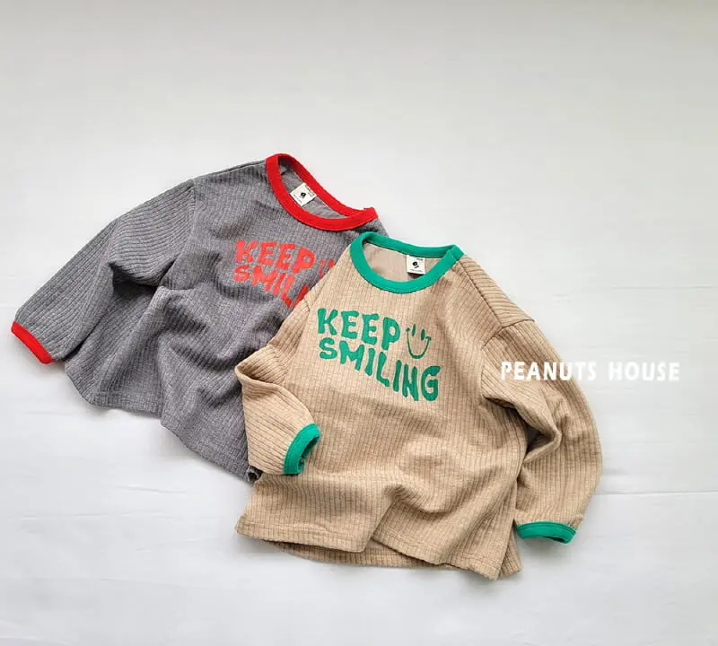 Peanuts - Korean Children Fashion - #fashionkids - Keep Smile Tee - 12