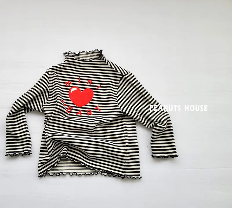 Peanuts - Korean Children Fashion - #kidzfashiontrend - Mini Heart Tee - 8