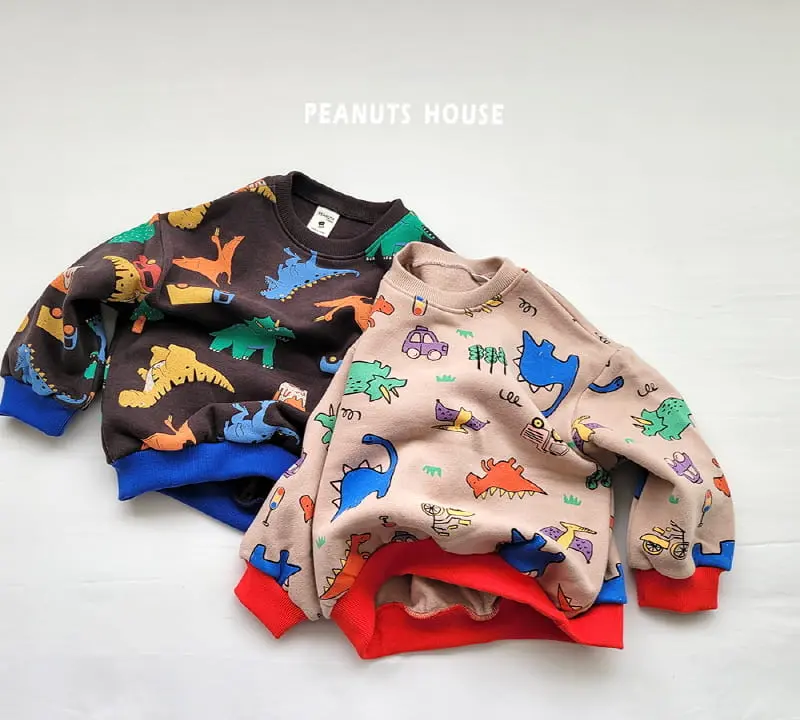 Peanuts - Korean Children Fashion - #Kfashion4kids - Dino Tee - 4