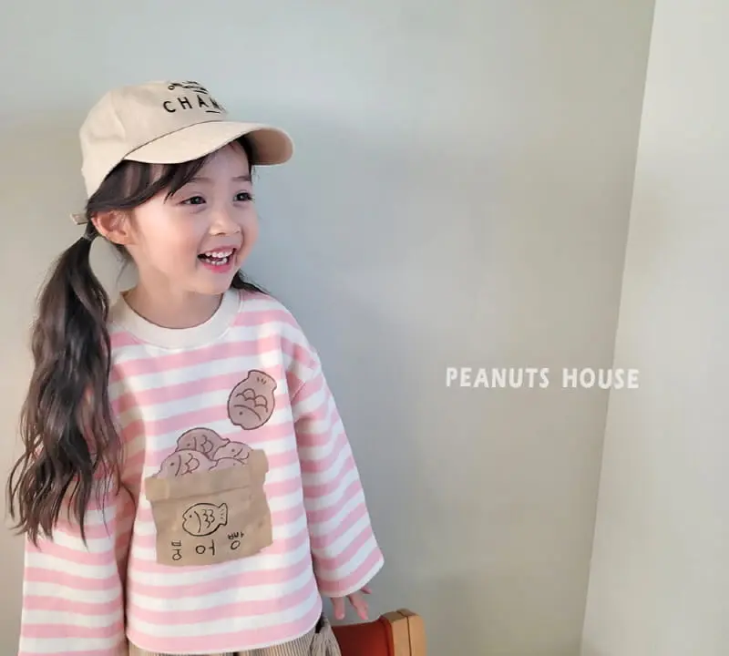 Peanuts - Korean Children Fashion - #minifashionista - Carp Bread Tee - 8