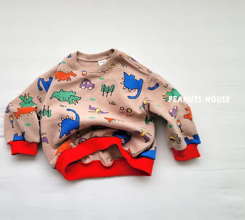 Peanuts - Korean Children Fashion - #minifashionista - Dino Tee - 6