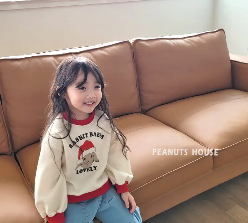 Peanuts - Korean Children Fashion - #prettylittlegirls - Rabbit Santa Tee - 2