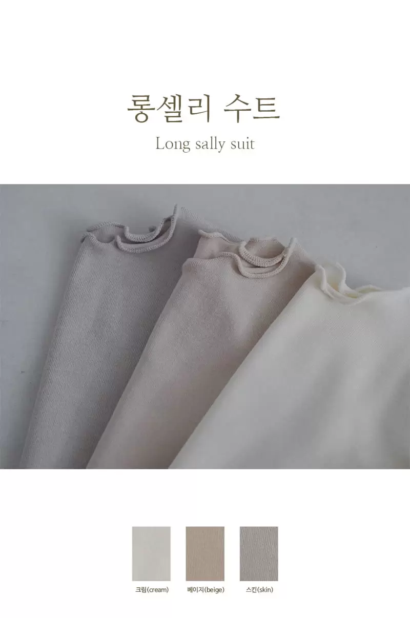 Peekaboo - Korean Baby Fashion - #babyfever - Long Shelly Bodysuit
