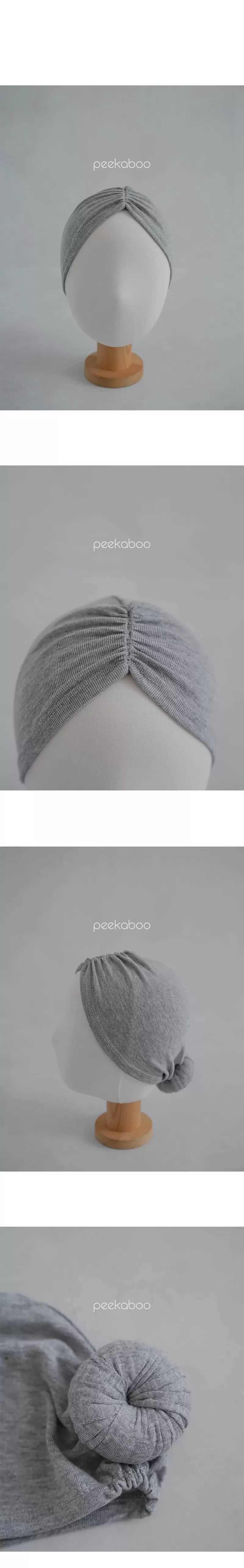 Peekaboo - Korean Baby Fashion - #babygirlfashion - Grandma Donut Hat - 6
