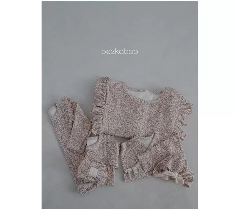 Peekaboo - Korean Baby Fashion - #babywear - Berry Wing Bodysuit Set - 5