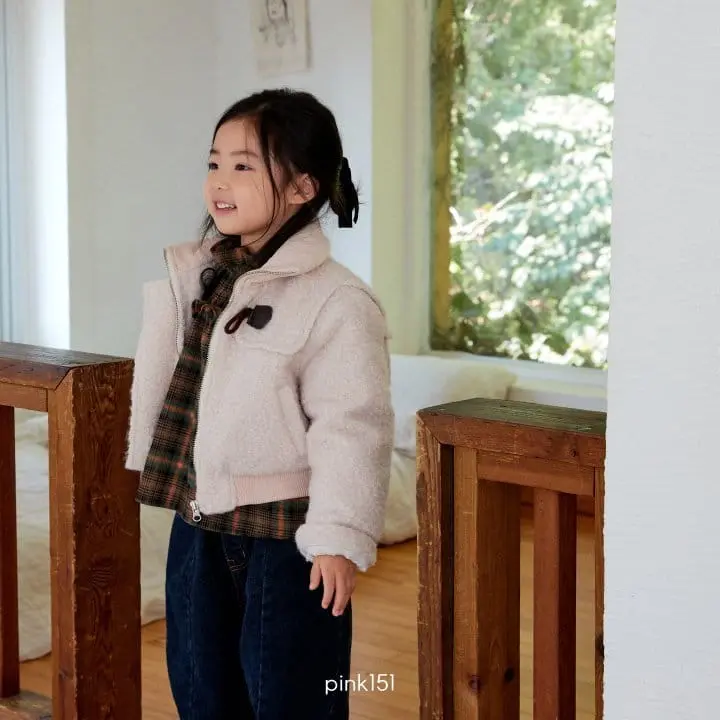 Pink151 - Korean Children Fashion - #childofig - Piping Mogic Coat - 11