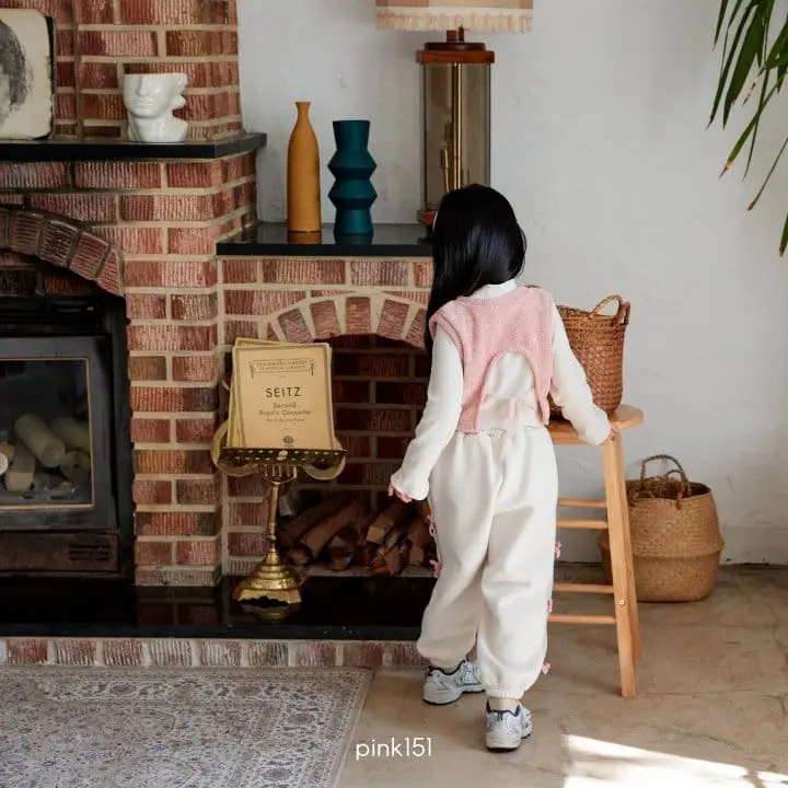 Pink151 - Korean Children Fashion - #childofig - Ribbon Tape Pants - 7