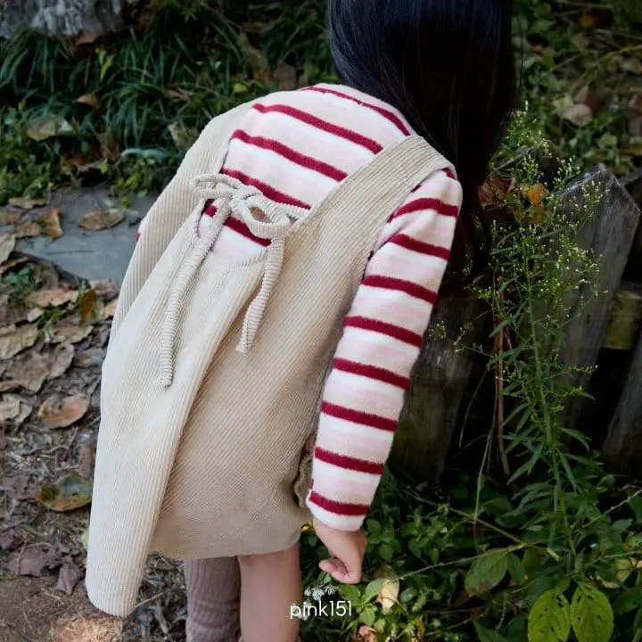 Pink151 - Korean Children Fashion - #childrensboutique - Bread Ddoa Slim Tee - 6
