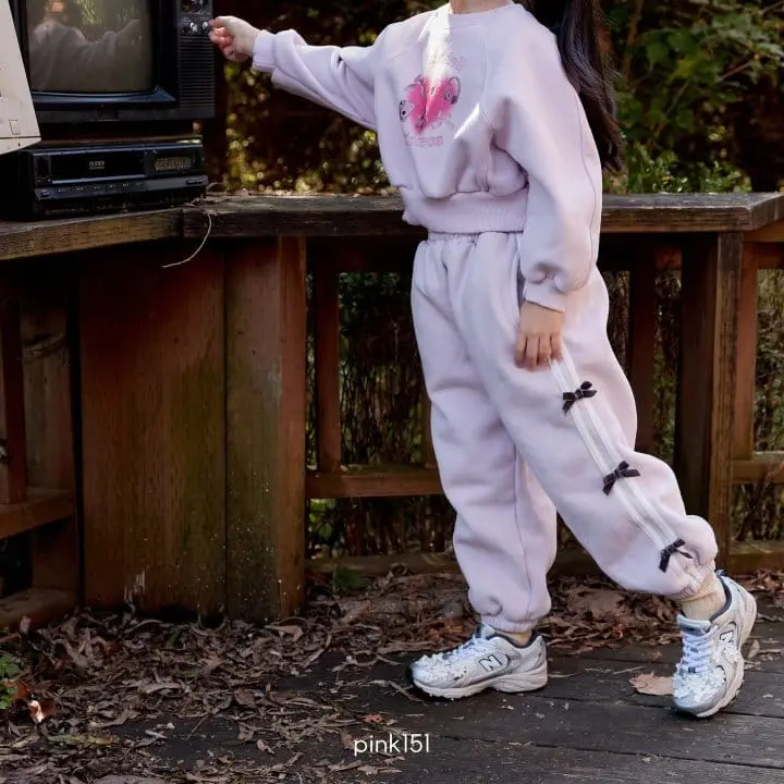 Pink151 - Korean Children Fashion - #fashionkids - Ribbon Tape Pants - 11