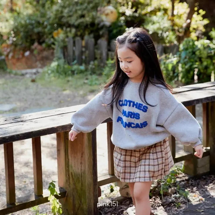 Pink151 - Korean Children Fashion - #magicofchildhood - Paris Sweatshirt - 3