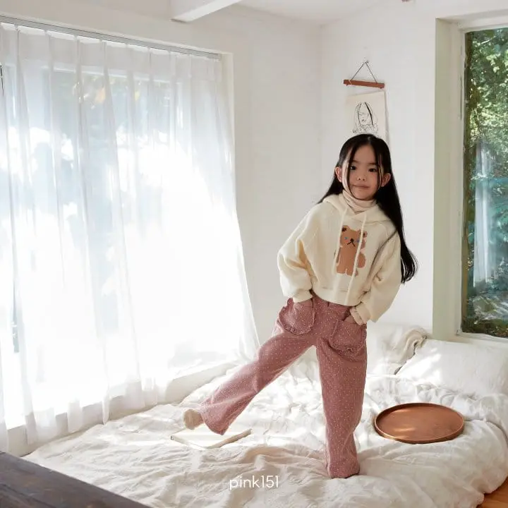 Pink151 - Korean Children Fashion - #minifashionista - Dot Rib Pants - 3