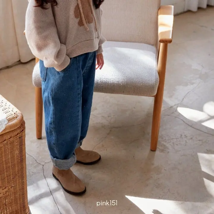 Pink151 - Korean Children Fashion - #prettylittlegirls - Balloon Slit Jeans - 6