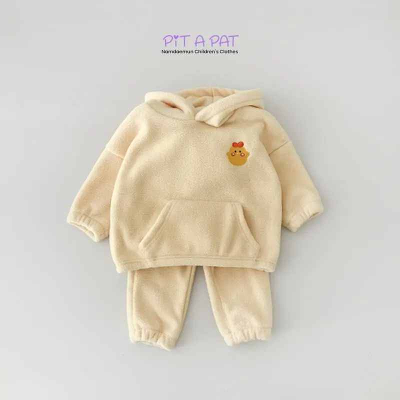 Pitapat - Korean Children Fashion - #fashionkids - Four Friends Top Bottom Set - 5