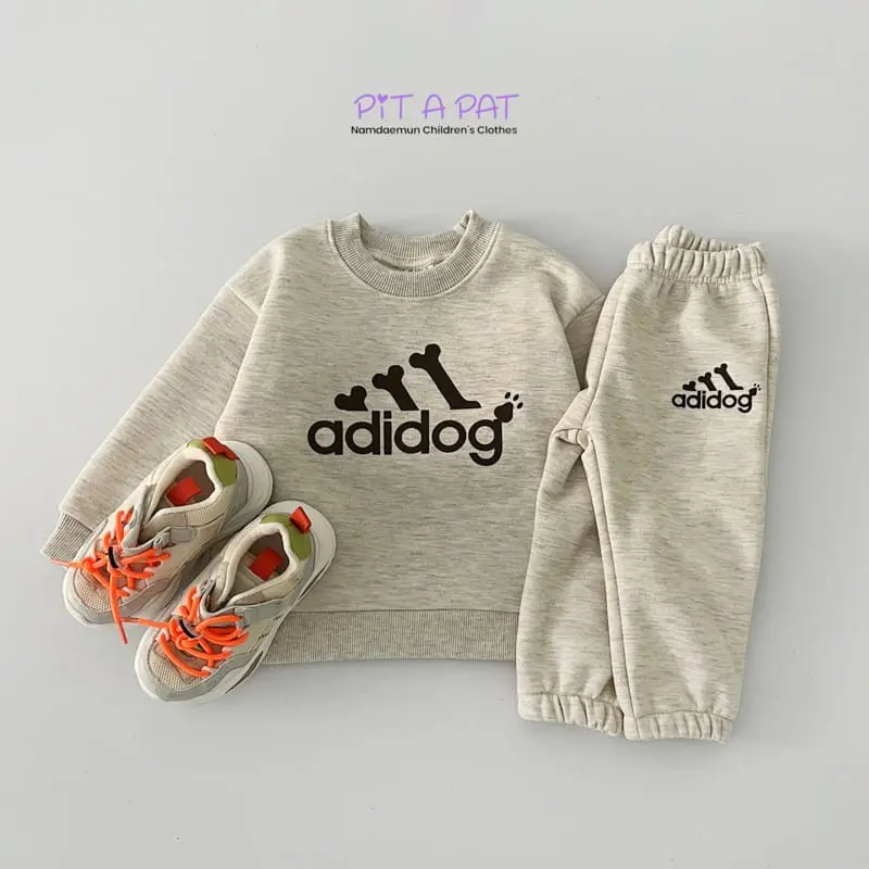 Pitapat - Korean Children Fashion - #kidsshorts - Adi Top Bottom Set - 10