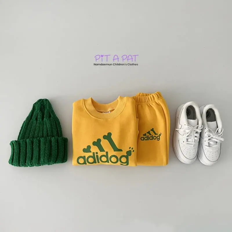 Pitapat - Korean Children Fashion - #kidzfashiontrend - Adi Top Bottom Set - 12