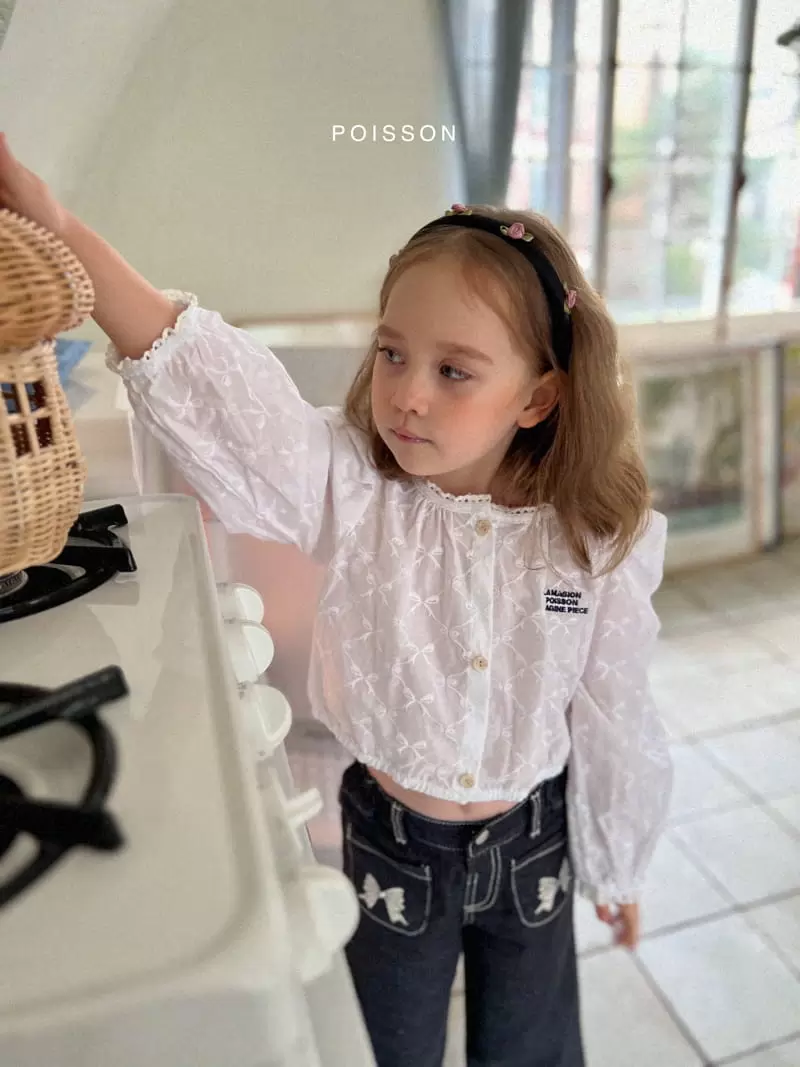 Poisson - Korean Children Fashion - #Kfashion4kids - Crop Blouse - 5