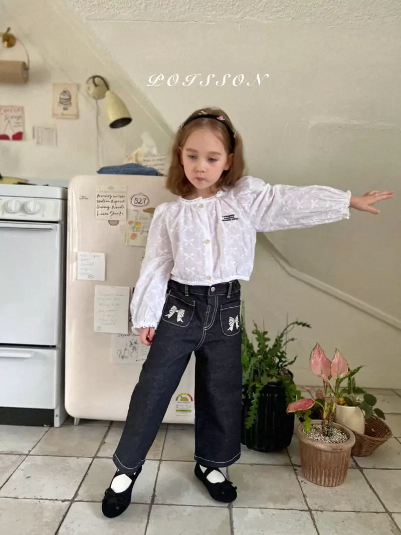 Poisson - Korean Children Fashion - #littlefashionista - Crop Blouse - 6