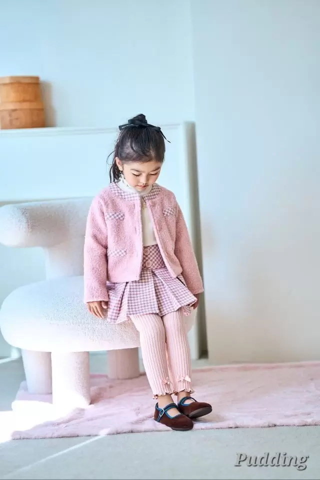 Pudding - Korean Children Fashion - #childofig - Rib Leggings - 4