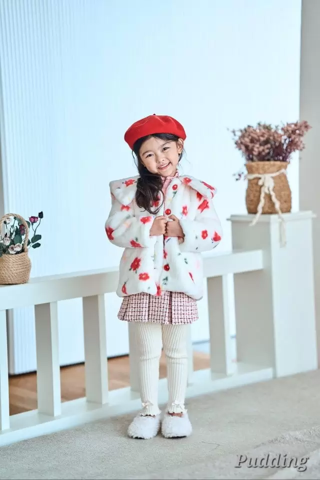 Pudding - Korean Children Fashion - #designkidswear - Check Skirt - 8
