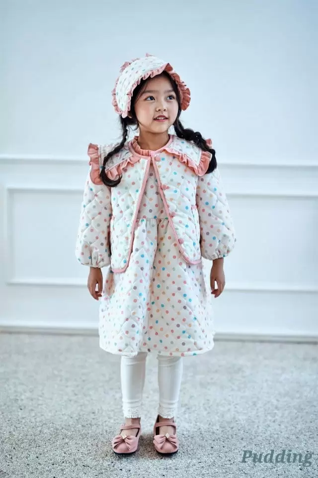 Pudding - Korean Children Fashion - #kidsshorts - Quilting Jacket - 5