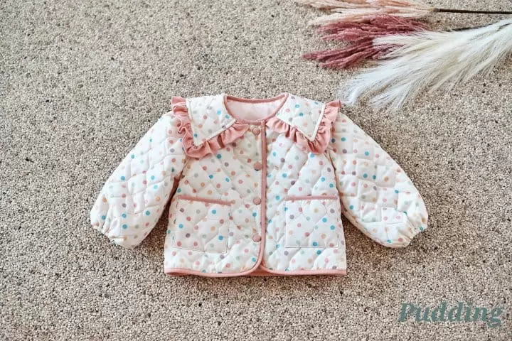 Pudding - Korean Children Fashion - #kidzfashiontrend - Quilting Jacket - 7