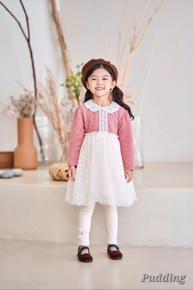 Pudding - Korean Children Fashion - #littlefashionista - Bling One-piece - 7