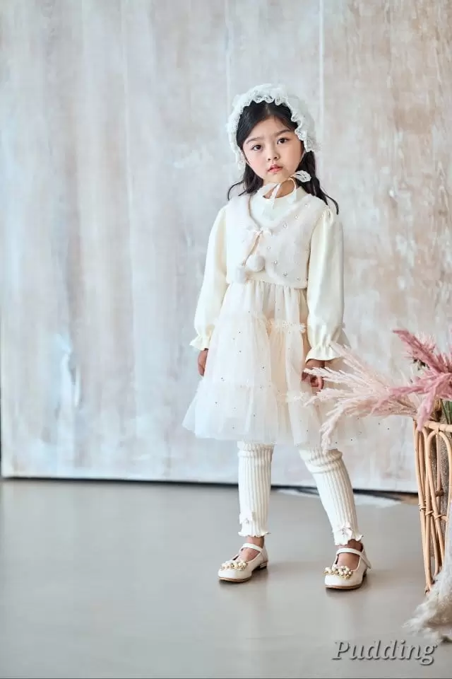 Pudding - Korean Children Fashion - #magicofchildhood - Vest One-piece - 12