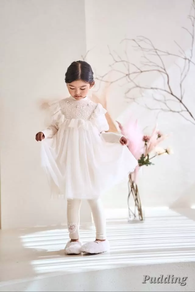 Pudding - Korean Children Fashion - #magicofchildhood - Pearl One-piece - 10
