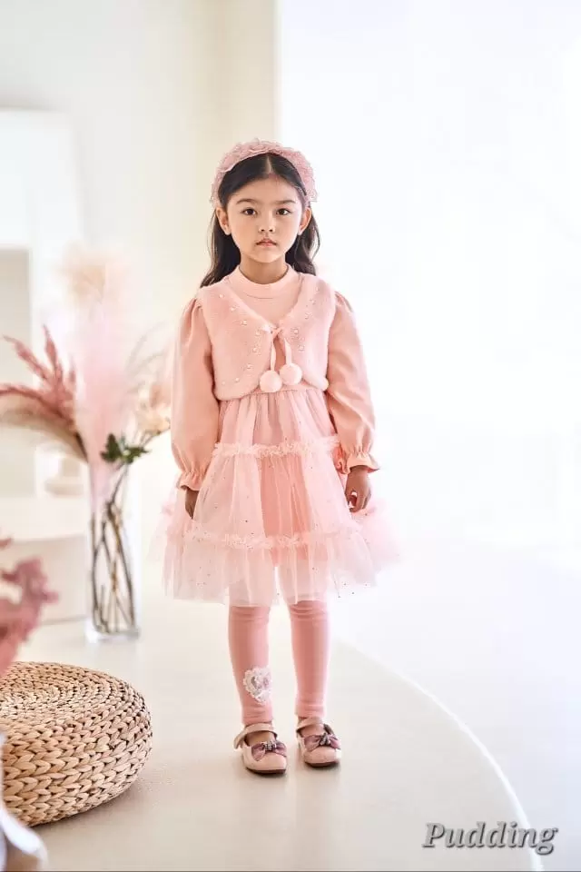 Pudding - Korean Children Fashion - #stylishchildhood - Vest One-piece